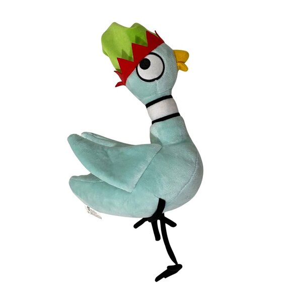 Kohls Cares Mo Willems Pigeon Wearing Holiday Hat Plush 10" Shelf Sitter Bird - Picture 2 of 7